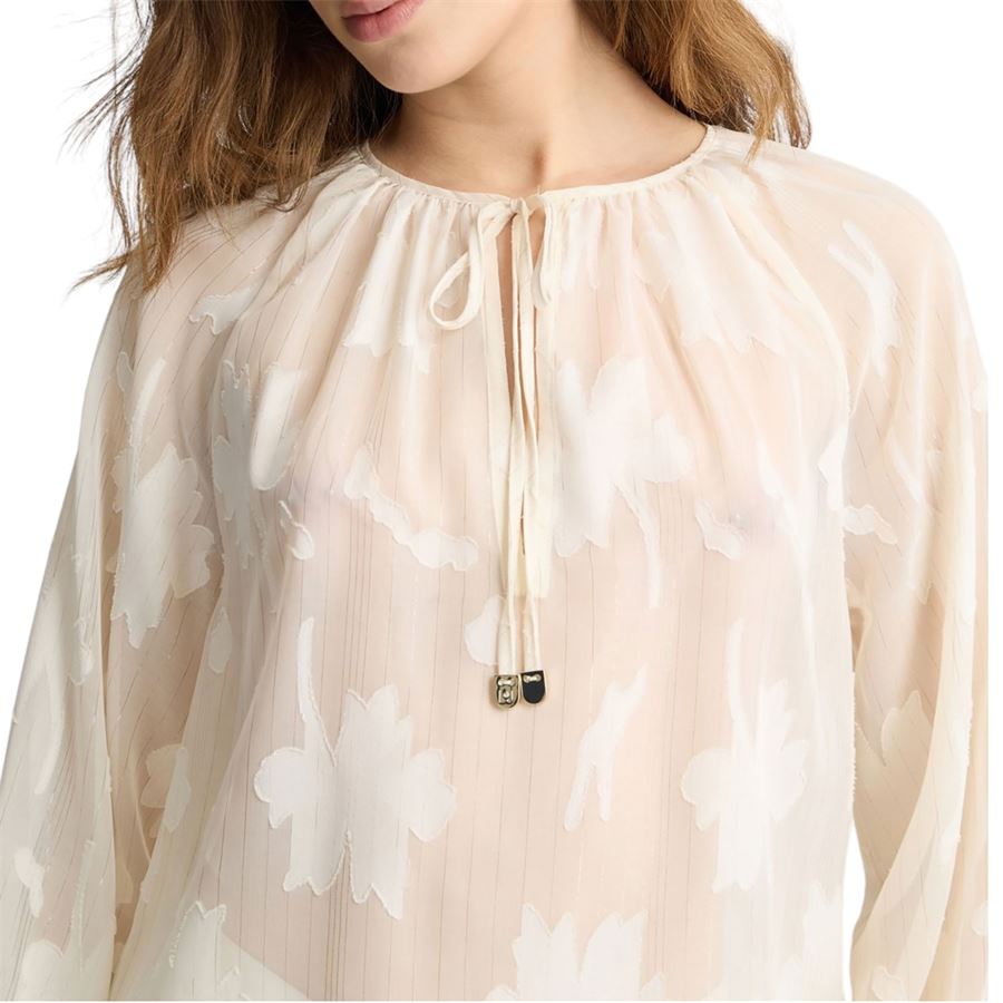 Blusa lurex floreale da donna Liu Jo | WA5322T430420304
